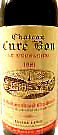 CHATEAU CURE BON LA MADELEINE ST. EMILION GRAND CRU CLASSE 1996
